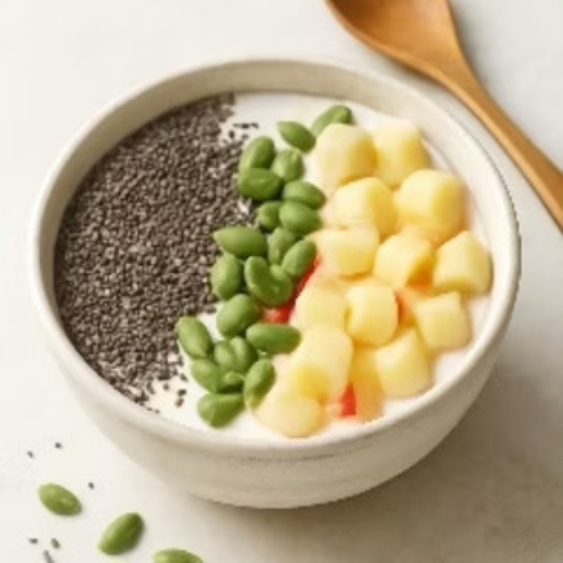 Bowl Proteico de Iogurte e Sementes